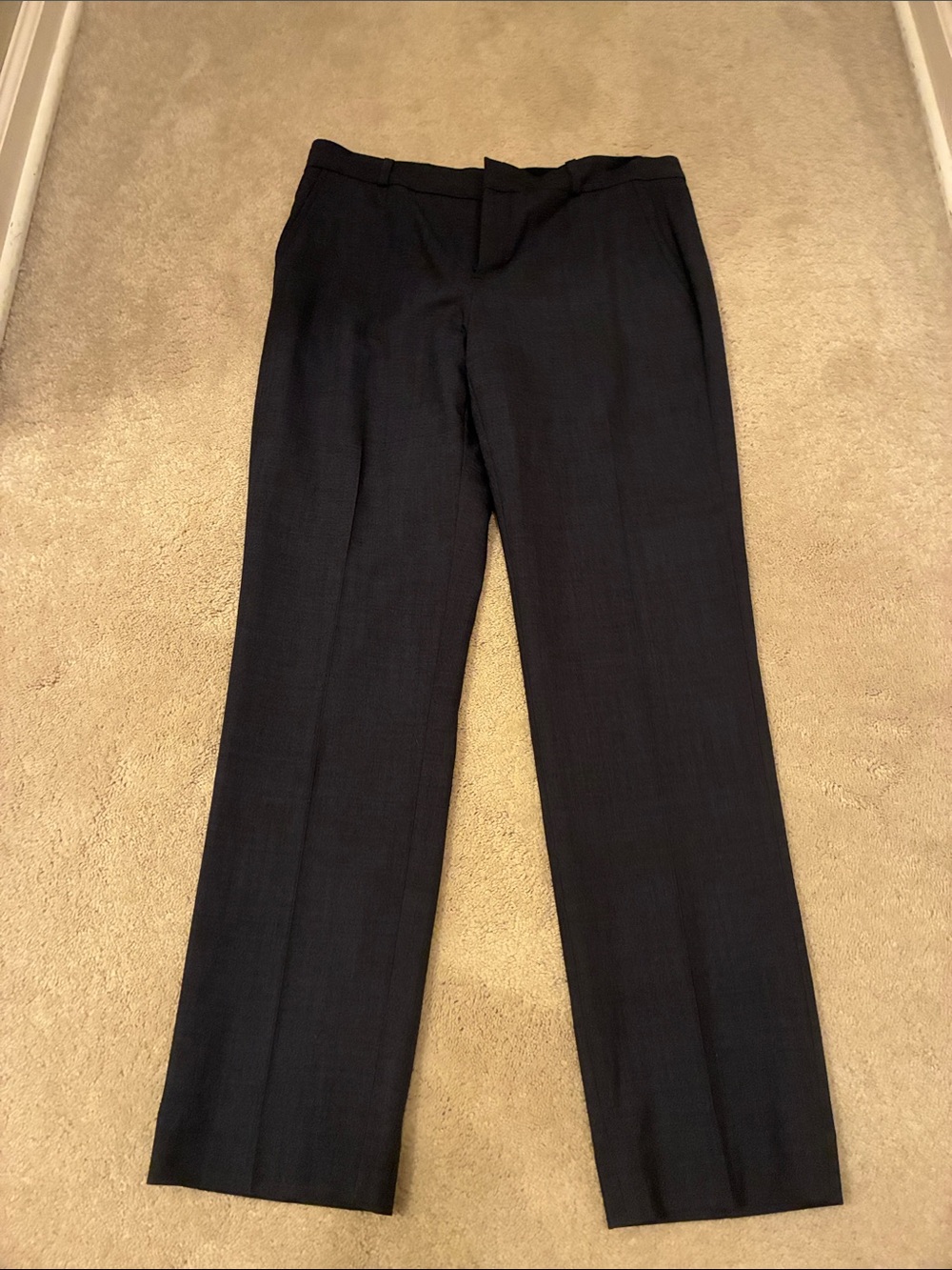 Banana Republic Women's Dark Navy Ryan Trousers